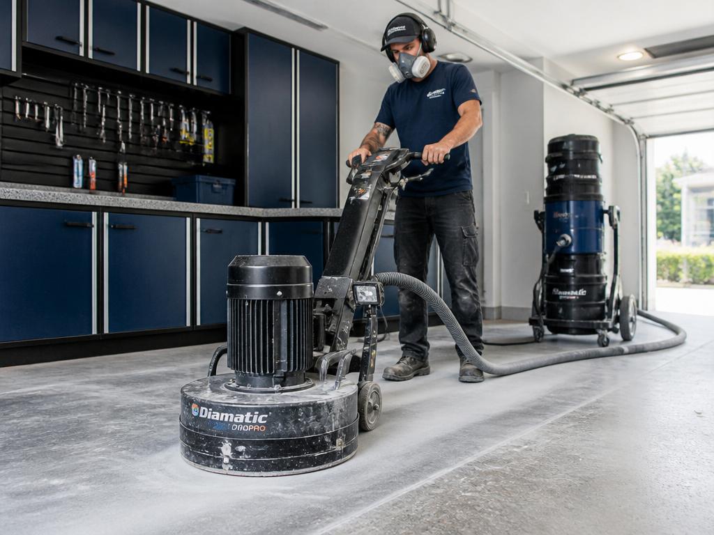 Garage Floor Prep